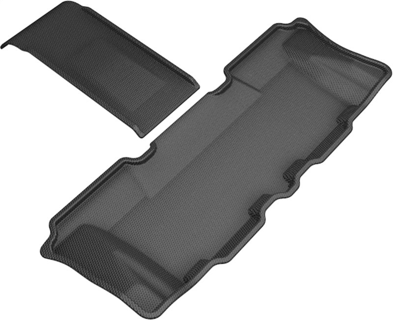 Tapis de sol 3D MAXpider pour Hyundai Santa Fe/Santa Fe XL 2013-2019 Kagu 3e rangée - Noir