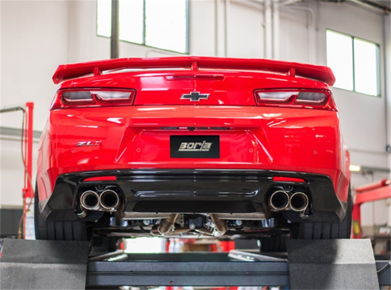 Échappement Borla 2017+ Chevy Camaro ZL1 6.2L S-Type Catback avec double sortie arrière divisée