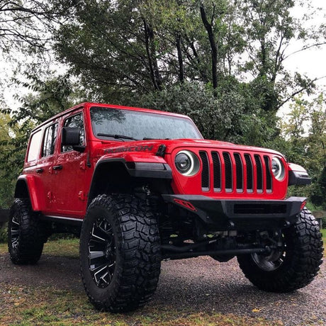 Phares projecteurs Oracle Jeep Wrangler JL Oculus Bi-LED - Graphite métallisé - 5 500 K VOIR LA GARANTIE