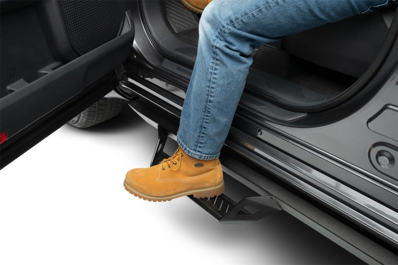 Toyota Tundra Crew Max Cab 2022 N-Fab Tous les lits SRW Predator Pro Steps Textured Black sans accès au lit