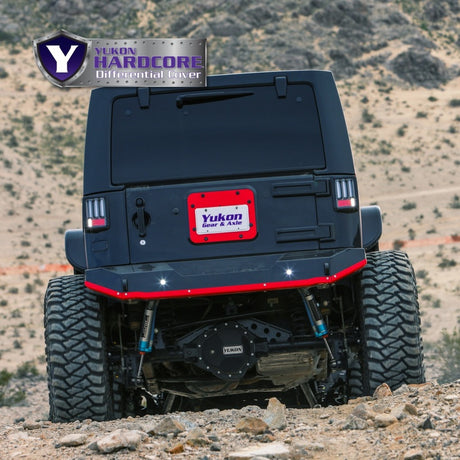 Couvercle en fonte nodulaire Yukon Hardcore pour Jeep Wrangler JL 2018, avant Dana 30