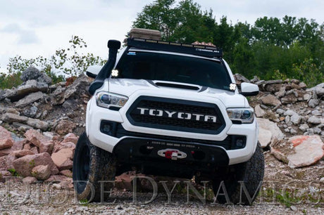 Kit de feux de fossé à DEL Diode Dynamics 16-21 pour Toyota Tacoma Stage Series 2 pouces - Combo jaune sport
