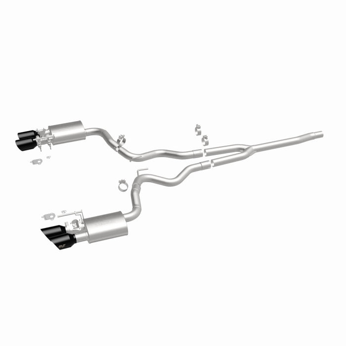 Système d'échappement hautes performances MagnaFlow 2024 Ford Mustang Ecoboost 2,3 L Competition Series Cat-Back