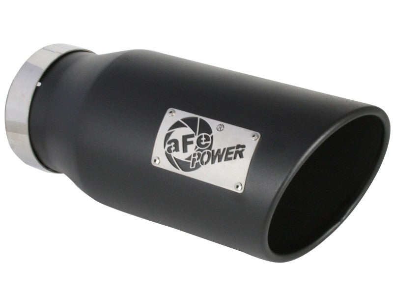 Système d'échappement en acier aluminium aFe ATLAS 5 pouces avec DPF et embout noir pour camions diesel Ram 19-20 L6-6,7 L (td)