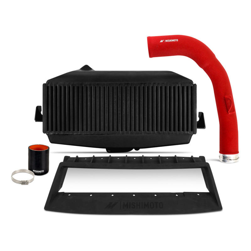 Mishimoto 22+ WRX TMIC Kit Black Core Red Pipes