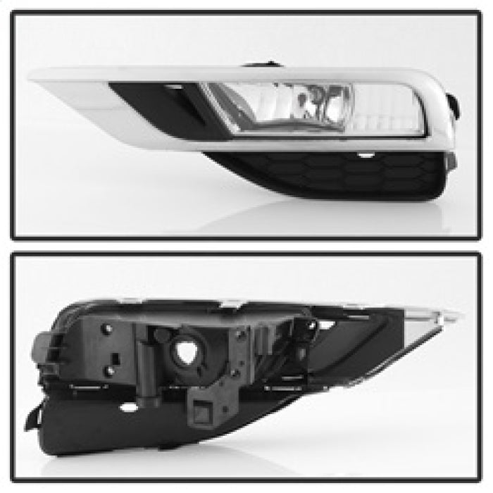 Feux antibrouillard Spyder Honda CRV 2015-2016 OEM avec interrupteur et couvercle transparent FL-HCRV2015-C