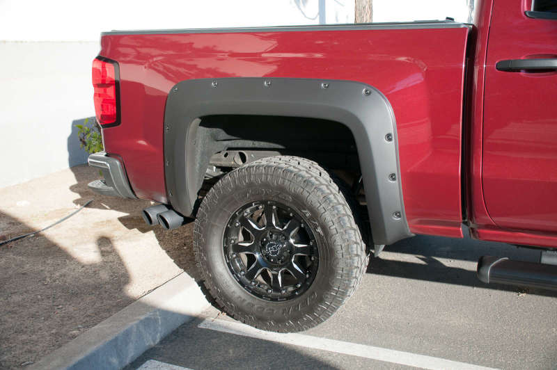 EGR 14+ Chev Silverado 5ft Bed Bolt-On Look Fender Flares - Set - Matte