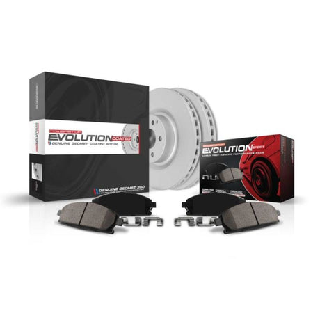 Kit de freins arrière Power Stop 04-05 Volvo S40 Z23 Evolution Sport Coated