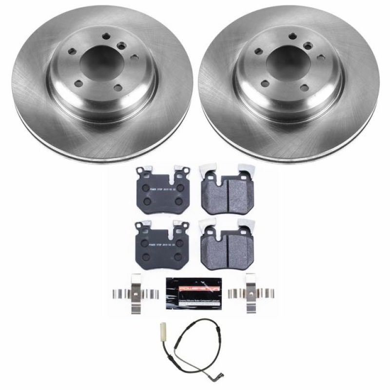 Power Stop 08-10 BMW 135i Front Track Day SPEC Brake Kit