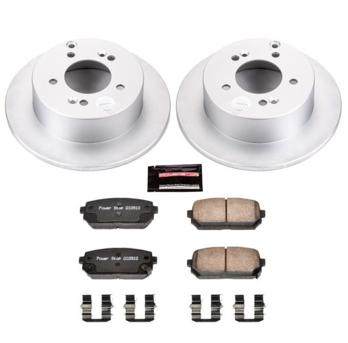 Kit de freins arrière Power Stop 07-10 Kia Rondo Z17 Evolution Geomet avec revêtement