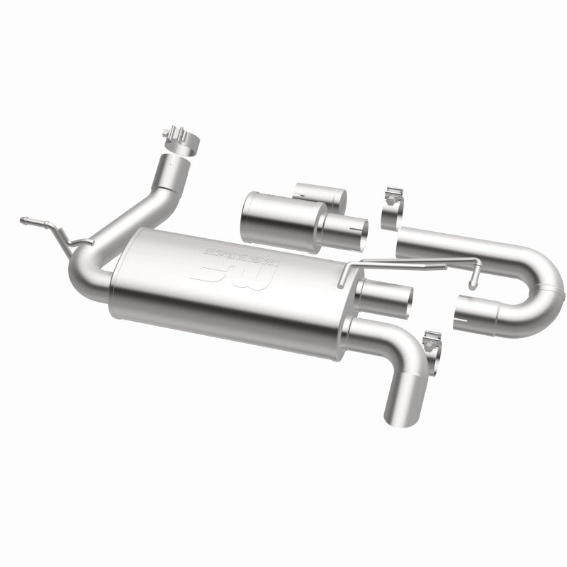 Système d'échappement à essieu arrière MagnaFlow pour Jeep Wrangler JK Overland Series 07-18