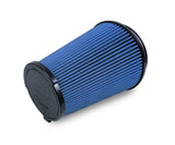 Filtre de remplacement direct Airaid 10-14 Ford Mustang Shelby 5,4 L suralimenté - Média huilé/bleu