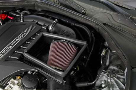 Admission d'air hautes performances K&amp;N pour BMW 535i L6-3.0LF/I 2011-2016