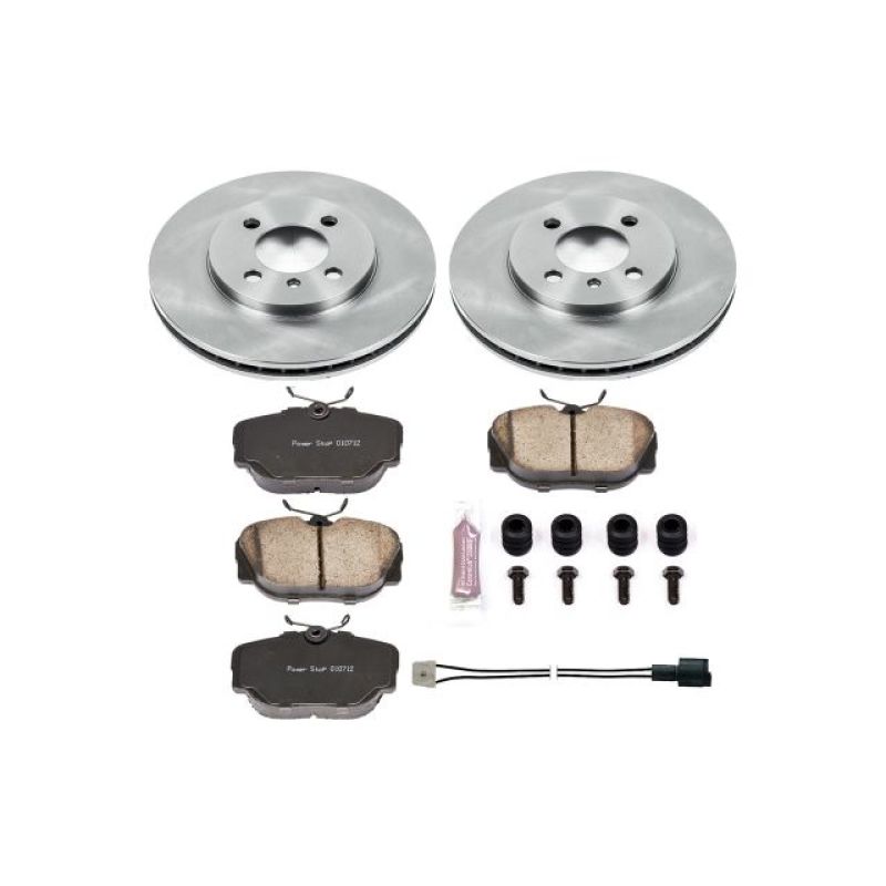 Kit de freins avant Power Stop Autospecialty pour BMW 318i 91-92