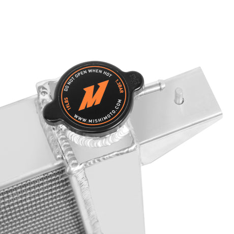 Radiateur de performance en aluminium poli Mishimoto 90-93 Dodge Ram avec moteur Cummins 5,9 L