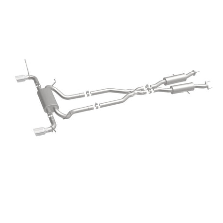 Cat-Back MagnaFlow SS 2,5 pouces double division arrière 4 pouces embout noir 11-16 Jeep Grand Cherokee 5,7 L V8/3,6 L V6