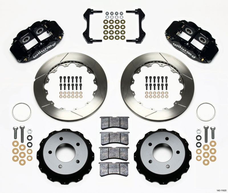 Kit arrière Wilwood Narrow Superlite 4R 12,88 pouces 84-87 Corvette C4