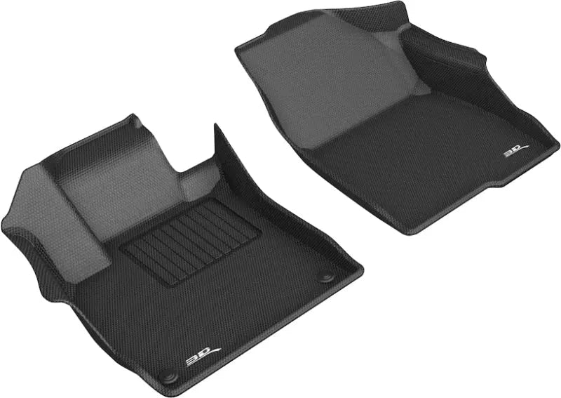 3D MAXpider 2018-2020 Honda Accord Kagu 1st Row Floormat - Black 3D MAXpider