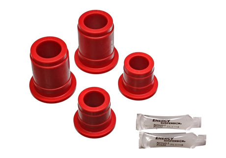 Ensemble de bagues de bras de suspension avant rouges Energy Suspension 86-88 Toyota 4 Runner/PickUp (supérieurs UNIQUEMENT)