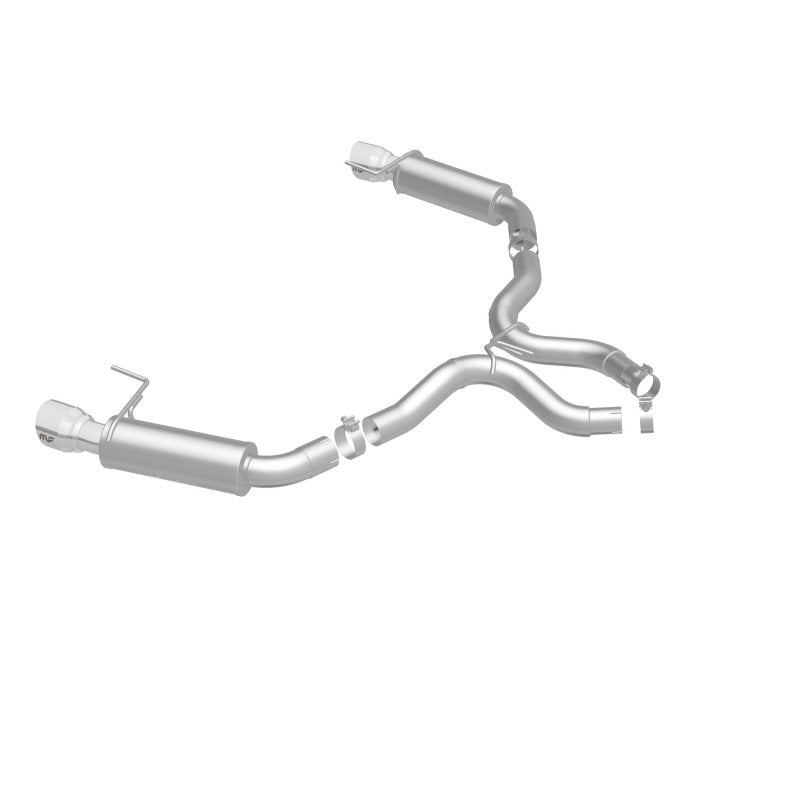 Essieu arrière MagnaFlow, SS, 3 po, compétition, embout poli double division de 4,5 po, Ford Mustang GT V8 5.0 2015