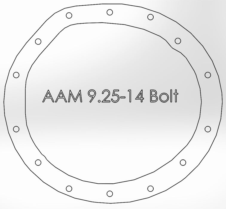 Couvercle de différentiel avant afe (brut ; série Street) ; camions diesel Dodge 03-12 L6-5,9/6,7 L (td)