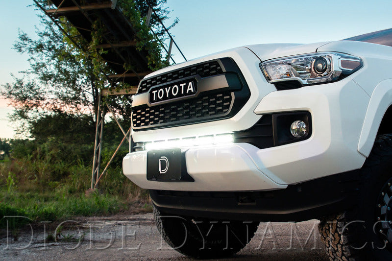 Diode Dynamics 16-21 Toyota Tacoma SS30 Stealth Lightbar Kit - White Driving