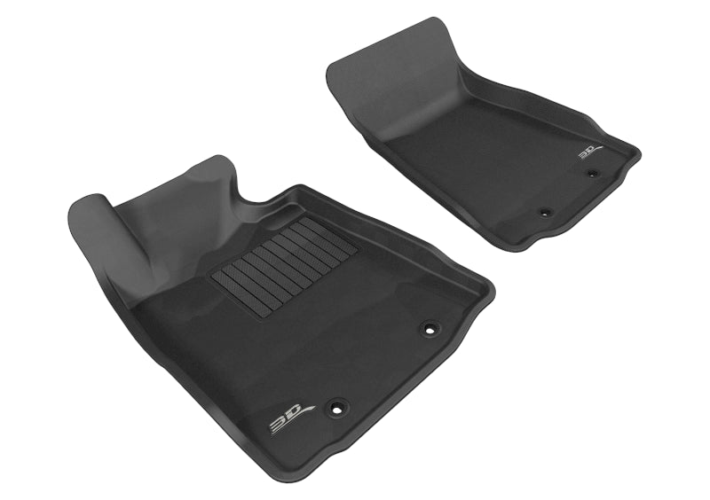 Tapis de sol 3D MAXpider 2009-2019 Nissan 370Z Kagu 1ère rangée - Noir