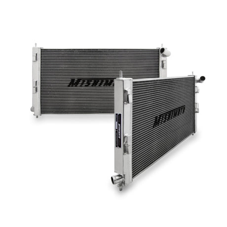 Mishimoto 08+ Mitsubishi Lancer Evo X / 08+ Lancer Ralliart Manuel X-LINE (noyau plus épais) Aluminium Ra