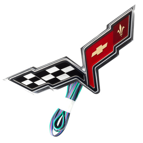Emblème illuminé Oracle Chevrolet Corvette C6 - ColorSHIFT VOIR LA GARANTIE