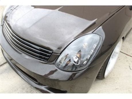Spyder Infiniti G35 03-04 4DR Projecteur Halogène - LED Halo DRL Blk High H4 PRO-YD-IG35034D-DRL-BK