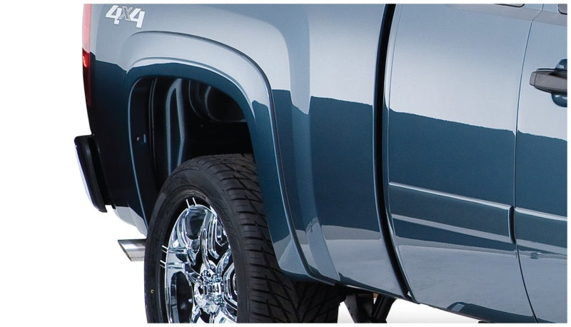 Bushwacker 07-13 Chevy Silverado 1500 Fleetside Élargisseurs de style OE 2 pièces 69,3 po - Noir