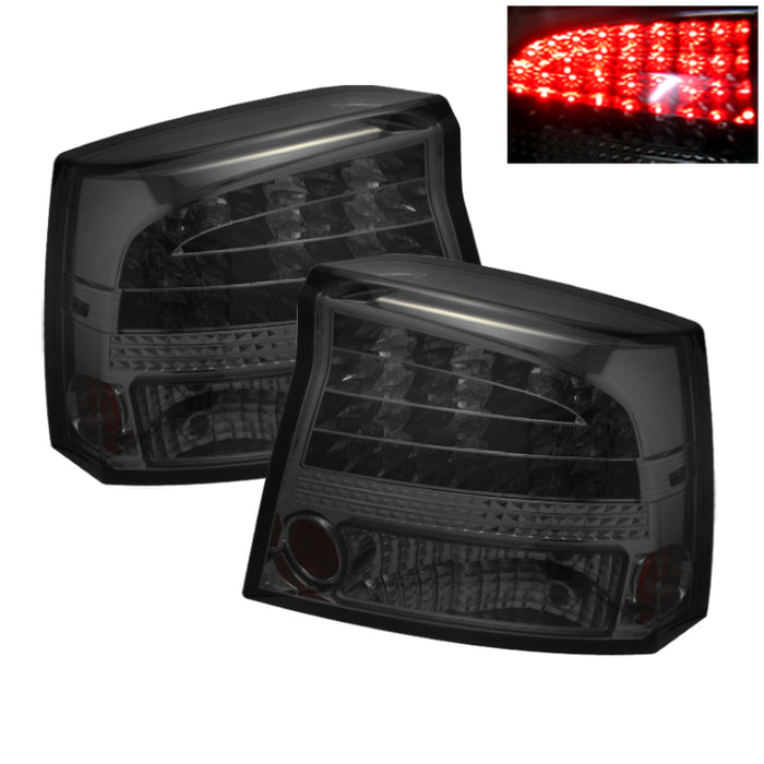 Feux arrière à LED Spyder Dodge Charger 06-08 Fumés ALT-YD-DCH05-LED-SM