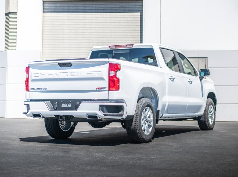 Échappement Borla 2019 Chevrolet Silverado / GMC Sierra 1500 S Type Catback - Diamètre du tuyau de 2,75 pouces