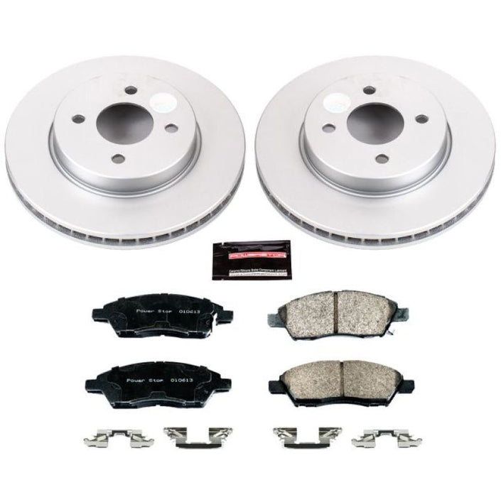 Kit de freins Power Stop 12-18 Nissan Versa avant Z17 Evolution Geomet avec revêtement