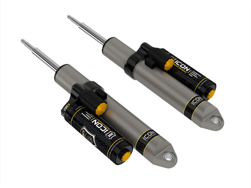 Amortisseurs arrière ICON 2014+ Ram 2500 0 po Coil / 3 po Air Ride série 2.5 VS PB CDEV - Paire