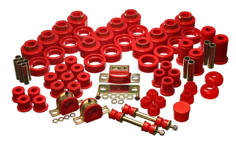 Suspension énergétique 92-94 Chevy K5 Blazer / 92-99 Suburban / 92-99 GMC Denali XL/Yukon XL 2WD Rouge Hype