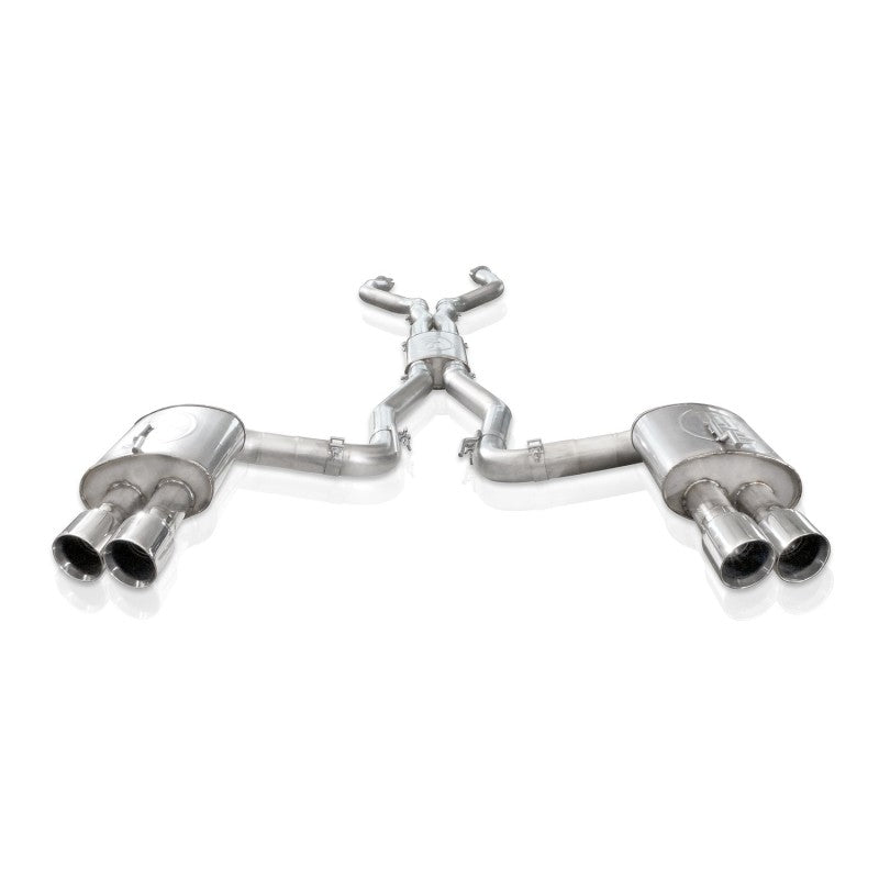 Silencieux à chambre turbo X-Pipe 3 pouces avec système Catback 2008-09 Pontiac G8 GT en acier inoxydable, embouts de 3,5 pouces