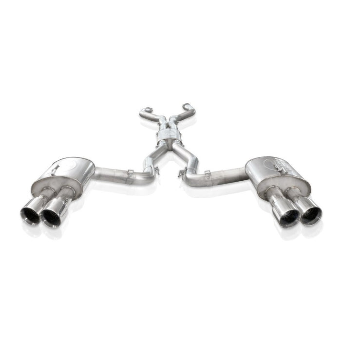 Stainless Works 2008-09 Pontiac G8 GT 3in Catback Systemt X-Pipe Turbo Chambered Muffler 3.5in Tips