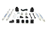 Système de base Fabtech 07-18 Jeep JK 4WD 3 pouces avec amortisseurs de performance