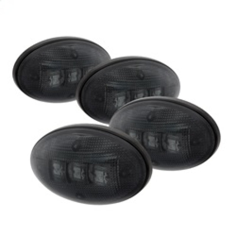 xTune Ford Superduty F250-F550 99-10 Dually Fender LED Side Fender Lights Smoke ACC-LED-FDSD99-SL-SM