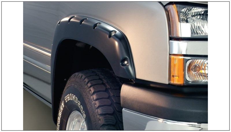 Élargisseurs de poche Bushwacker 07-07 Chevy Silverado 1500 Classic Fleetside 4 pièces - Noir