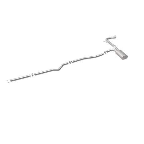 Catback MagnaFlow, SS, 2,5 po, Street, passage simple en ligne droite. Embout poli de 4 po, Ford Fusion 2,5 L 2015