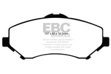 Plaquettes de frein avant EBC 08-11 Chrysler Town &amp; Country 3.3 Greenstuff