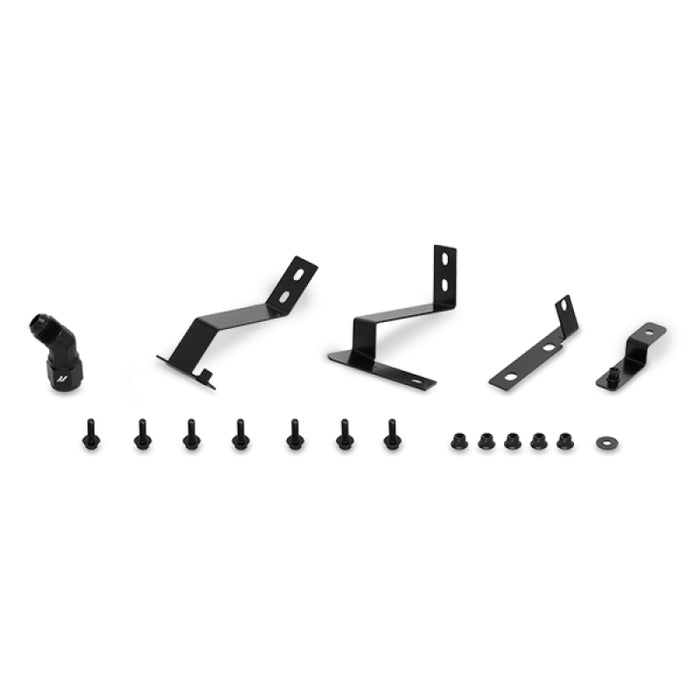 Kit de refroidisseur d'huile Mishimoto 2016+ Chevy Camaro avec thermostat - Argent