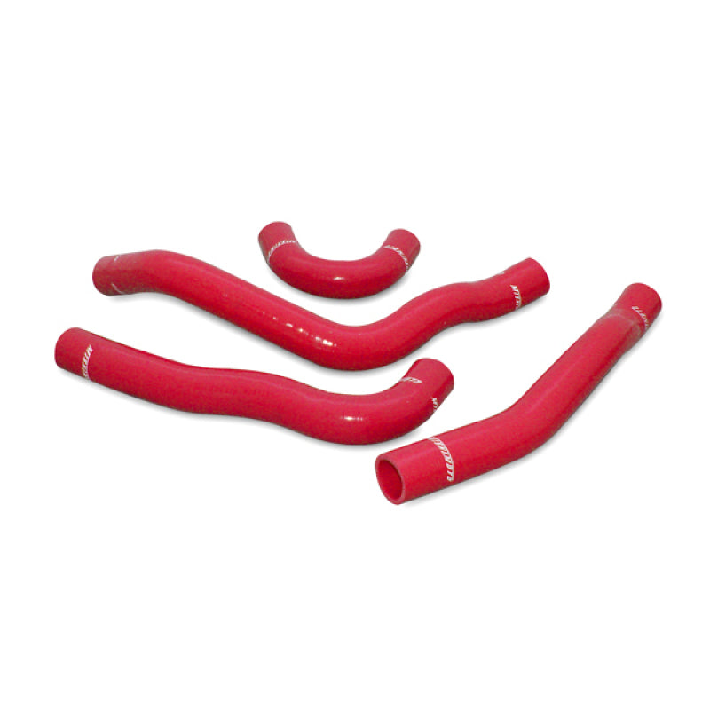 Kit de durites en silicone rouge Mishimoto Mitsubishi EVO X