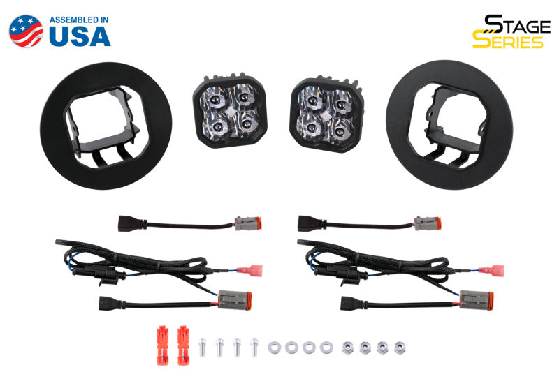 Diode Dynamics SS3 Sport Type GM-5 Kit ABL - Yellow SAE Fog