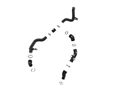 Kit de tuyaux de charge chauds et froids en aluminium aFe 19-22 pour Hyundai Veloster N L4 2.0L (t) BladeRunner - Noir