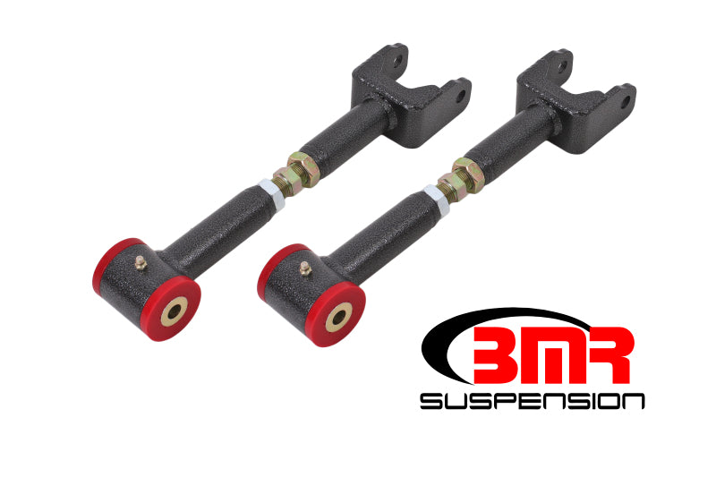 Bras de suspension supérieurs BMR 68-72 A-Body réglables sur véhicule (polyuréthane) - Noir martelé