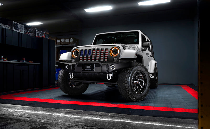 ORACLE Lighting 0718 Jeep Wrangler JK Oculus 7 pouces Switchback BiLED Projecteur Phares VOIR LA GARANTIE