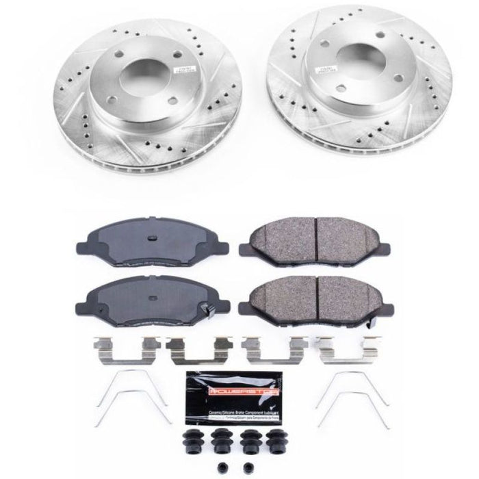 Kit de freins sport Power Stop 09-11 Nissan Versa Z23 Evolution avant